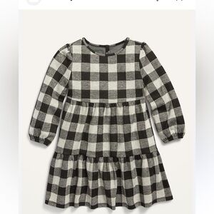 Old Navy Plaid‎ Tiered Swing Dress for Toddler Girls - Size 4T NWOT